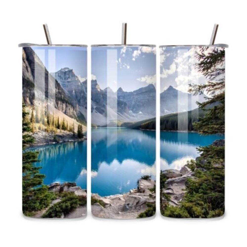 Mountain Scene 20oz Stainless Steel Tumbler